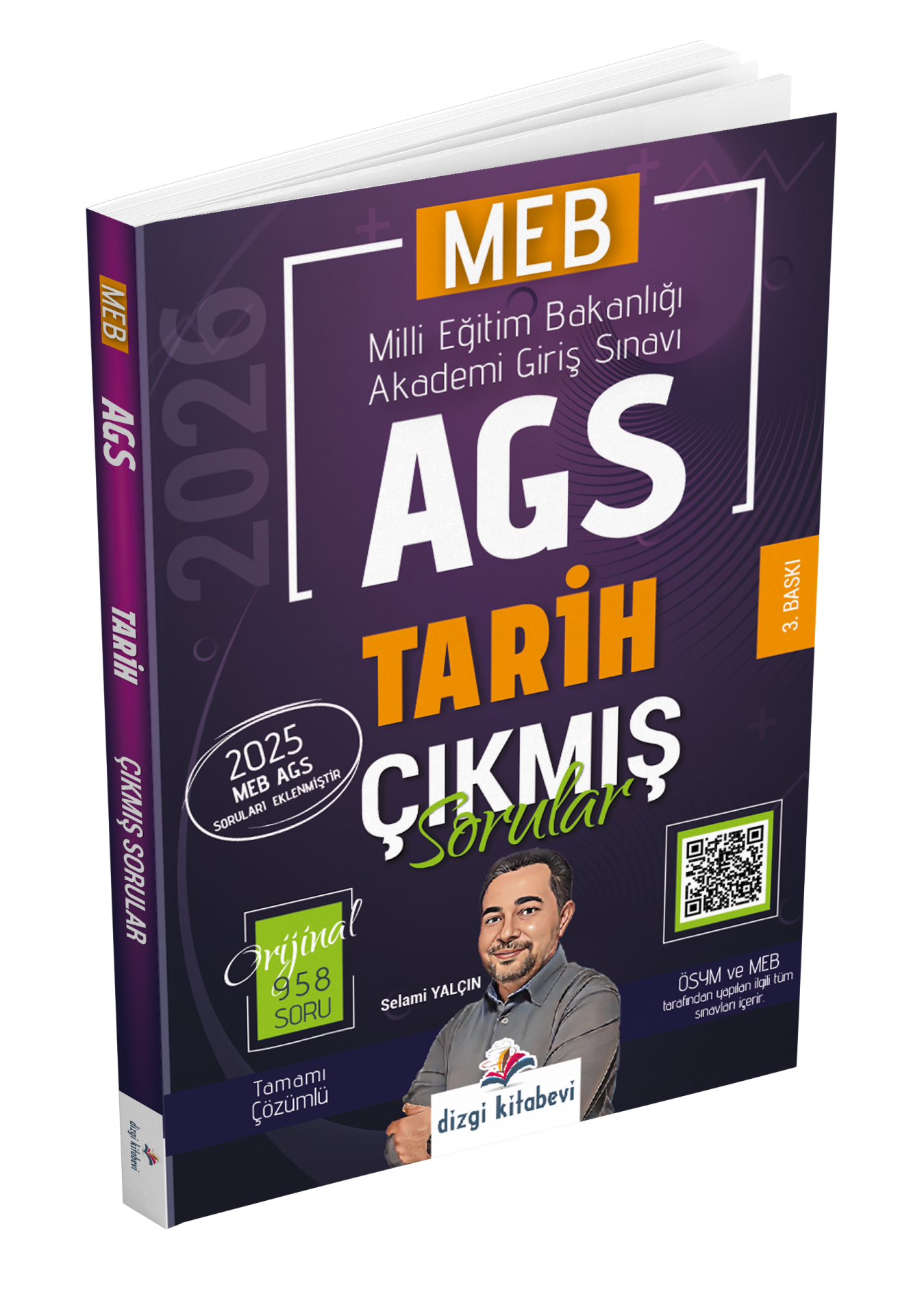 Dizgi Kitap 2026 MEB-AGS Tamamı Video Çözümlü Tarih Çıkmış Sorular